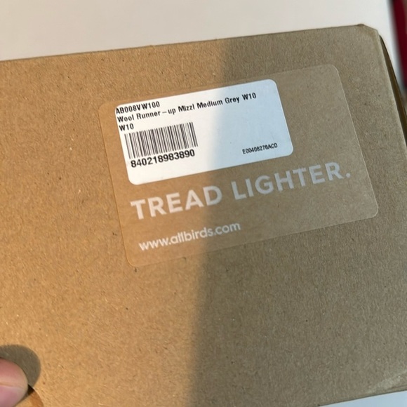 Women’s allbirds Wool Runner-up Mizzles in Light Grey - Picture 10 of 10